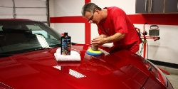 2008 Chevy Corvette in Crystal Red Metallic thumbnail