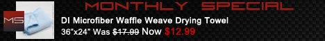 March 2010 Monthly Special DI Microfiber Waffle Weave Drying Towel