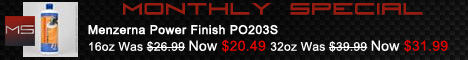 September 2010 Monthly Special Menzerna Power Finish PO203S