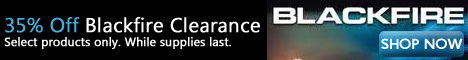 35% Off Blackfire Clearance Sale