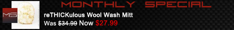 May Monthly Special reTHICKulous Wool Wash Mitt