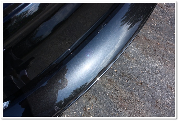 2008 BMW M6 black sapphire paint after Esoteric Auto Detail polishing