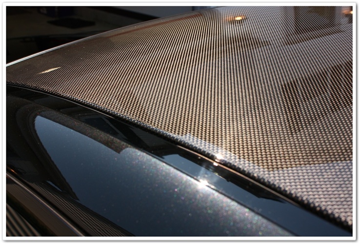 BMW M6 carbon fiber roof detailed by Esoteric Auto Detail