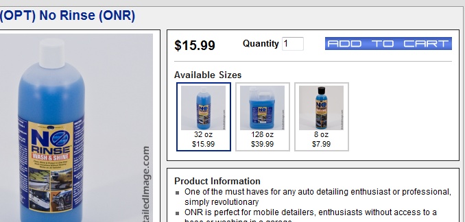 Detailed Image feature - sizes