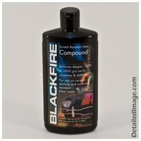 Blackfire Compound formulated with Menzerna