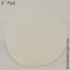 Lake Country 4 Inch White Polishing Pad