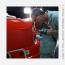 Todd Cooperider using a Makita Buffer