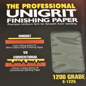 Meguiar's 1200 Grade - Unigrit Finishing Sand Paper