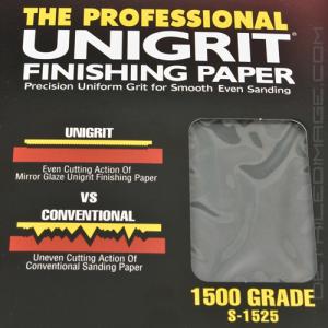 Meguiar's 1500 Grade - Unigrit Finishing Sand Paper