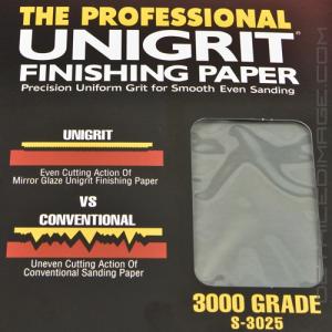 Meguiar's 3000 Grade - Unigrit Finishing Sand Paper