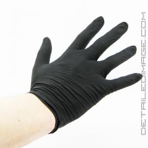 DI Accessories Latex Gloves Premium Black Powder Free (100 pack)