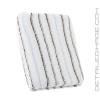 Terry Cloth White Stripe Applicator Pad
