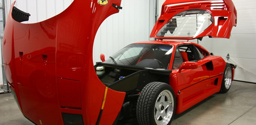 Ferrari F40: 60 Hour Restorative Detail