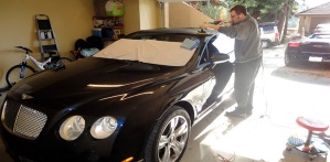 AC Detailing Presents: Bentley Continental GT Vinyl Wrap Removal and Detail