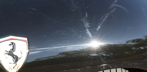 The power in slowing down! (Ferrari)