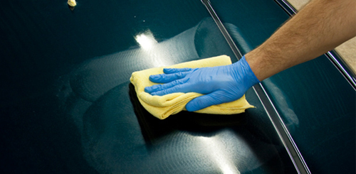 How I Use A Microfiber Towel To Remove Polish or Wax Residue