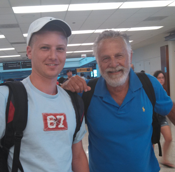 Greg from DI with the most interesting man in the world