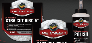 Meguiar's D30216 DA Microfiber Polish & DMX DA Microfiber Xtra Cut Discs - SEMA Show 2013