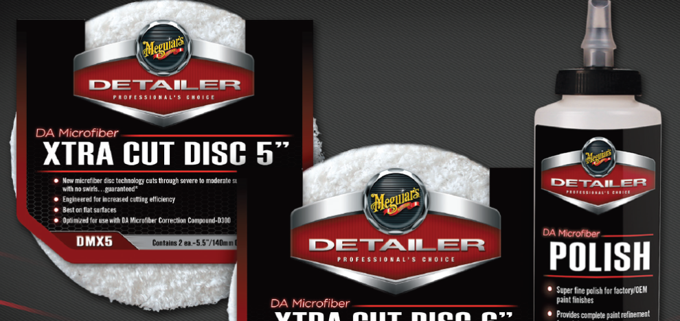 Meguiar's D30216 DA Microfiber Polish & DMX DA Microfiber Xtra Cut Discs - SEMA Show 2013
