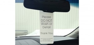 Introducing the DI Accessories "Do Not Wash" Rear View Mirror Hang Tag!