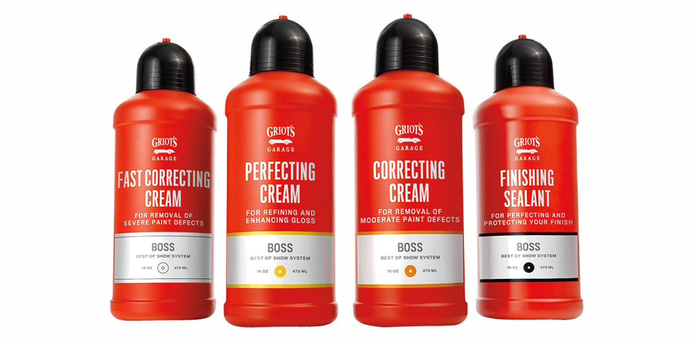 Griot’s Garage BOSS Pads and Polishing Creams