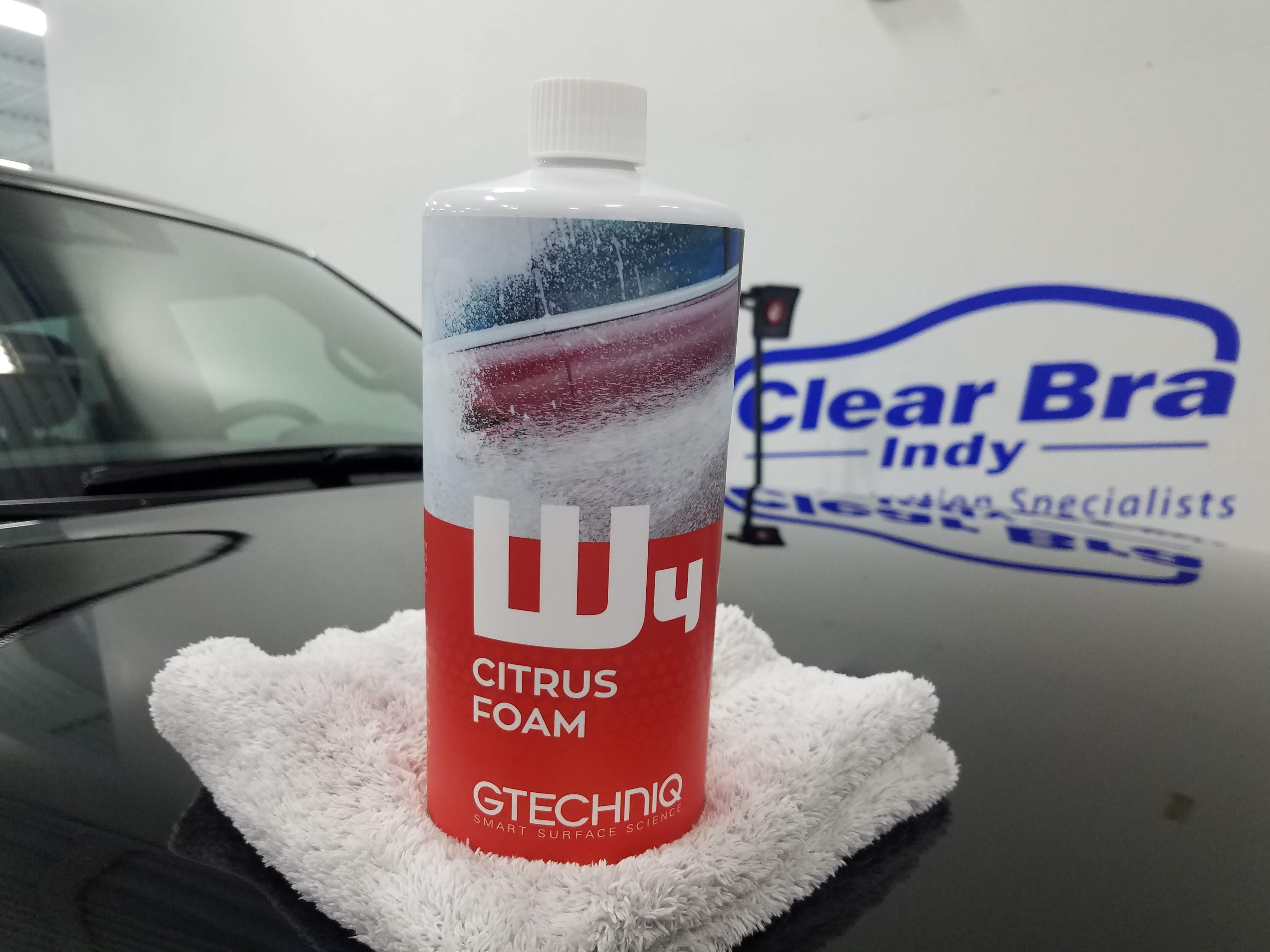 Product Review: Gtechniq W4 Citrus Foam – Ask a Pro Blog