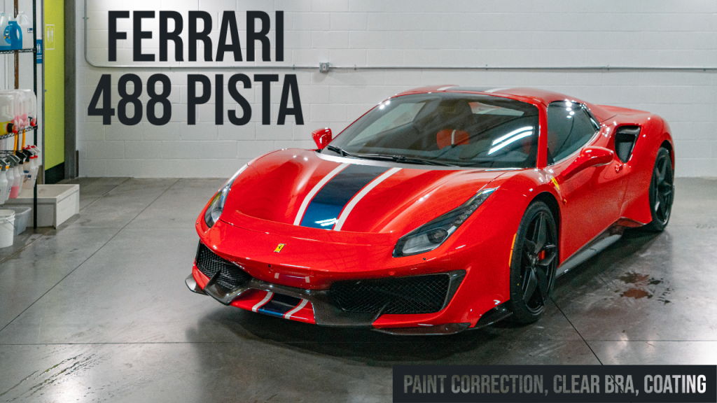 ferrari pista detail