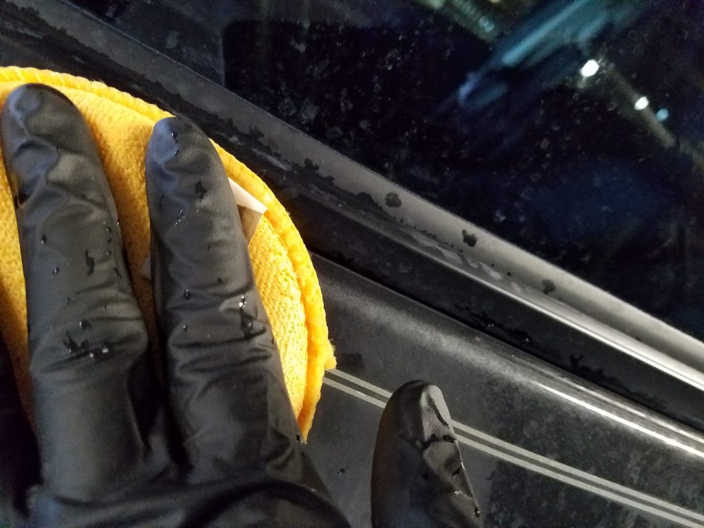 Using Nitrile Gloves