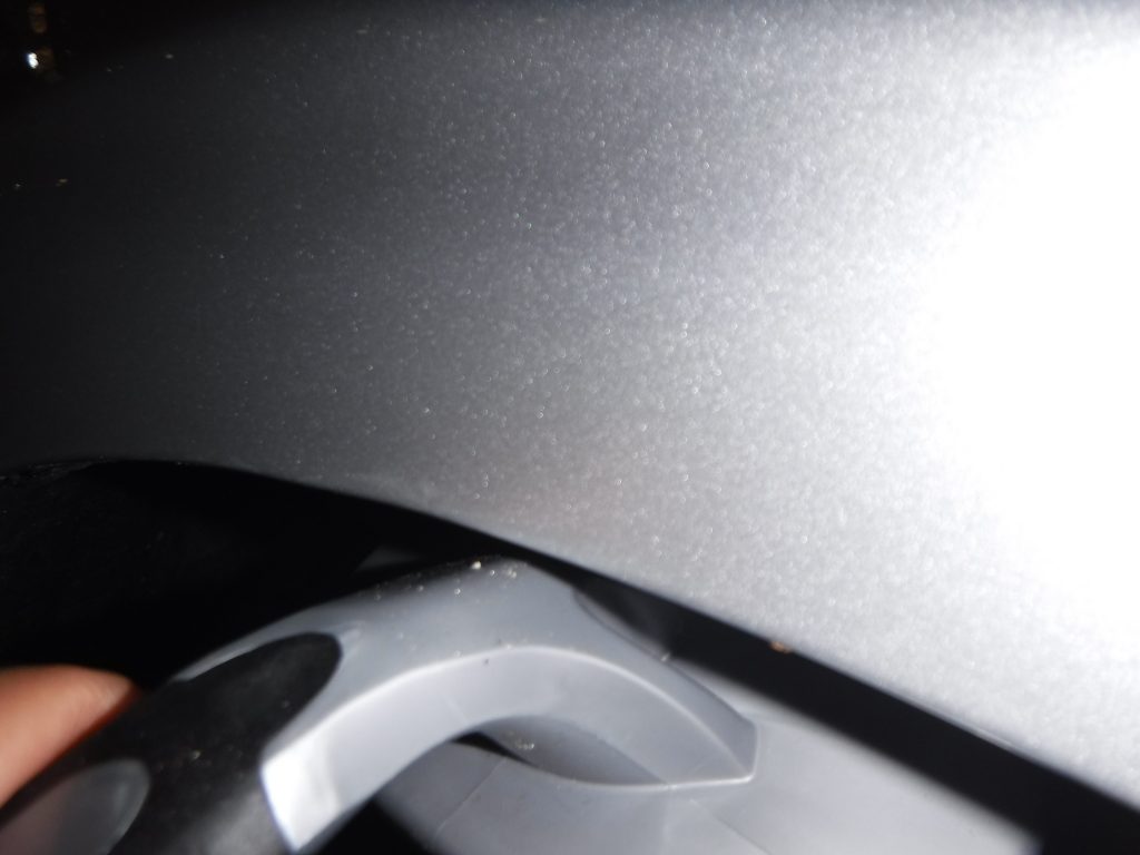 using the wrong tire brush