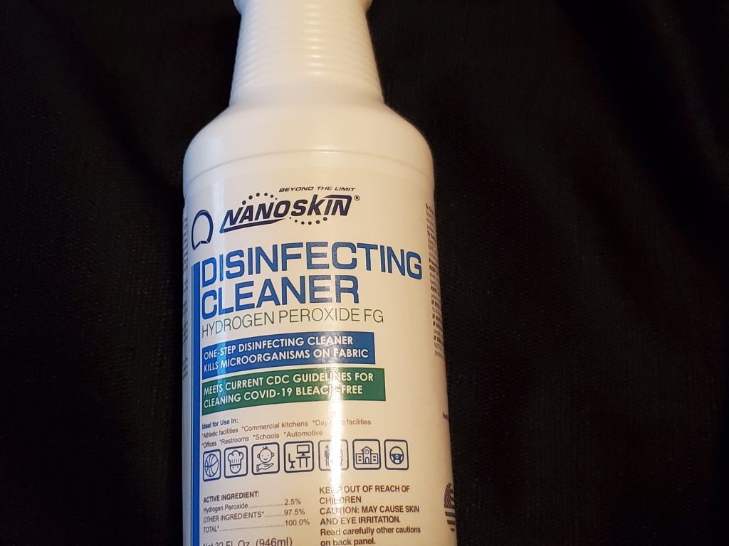 Nanoskin Disinfecting Cleaner close up