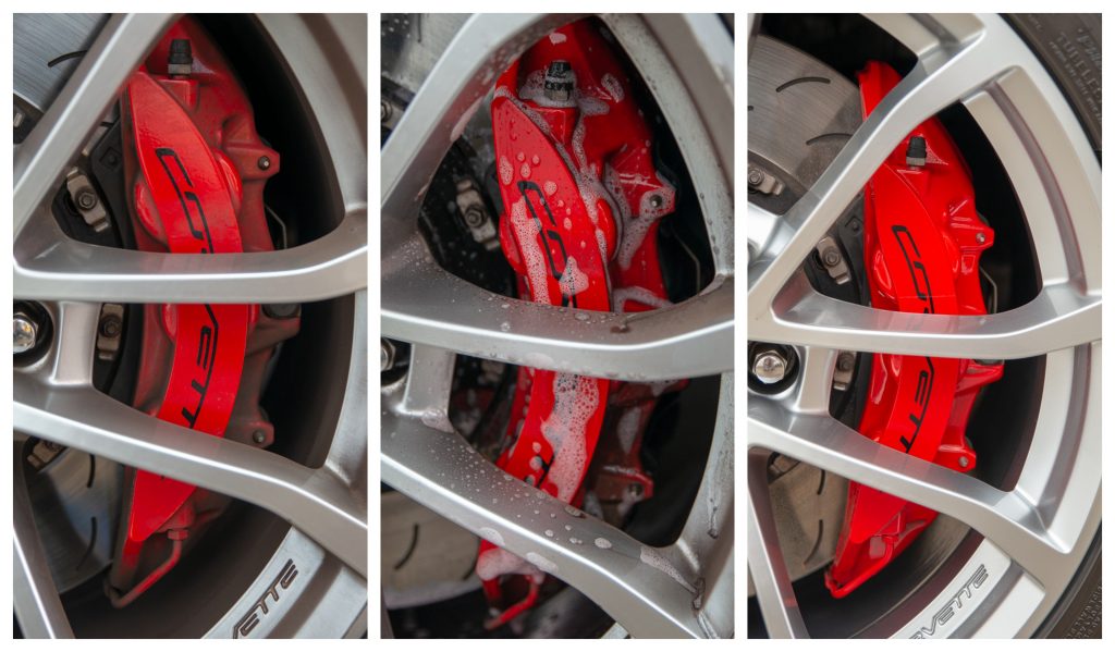 caliper before and after
