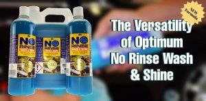 The Versatility of Optimum No Rinse Wash & Shine