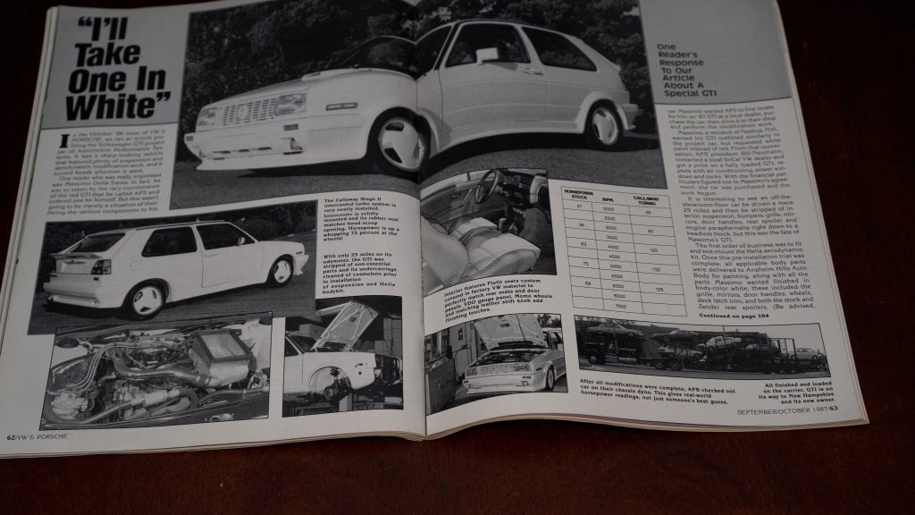 Porsche Volkswagen Magazine Interior