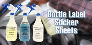 DI Bottle Label Sticker Sheets