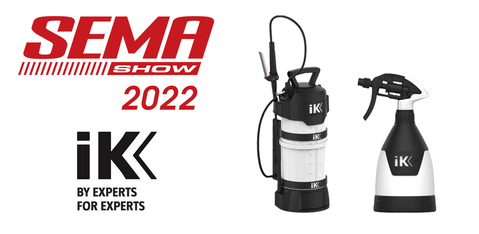 SEMA Show 2022 IK Sprayer e Foam Pro 12 and Multi TR Mini 360