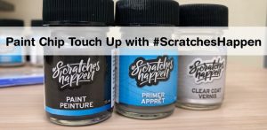 Paint Chip Touch Up with #ScratchesHappen