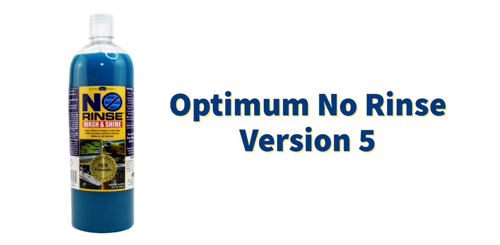 Optimum No Rinse (ONR) Revision 5! – Ask a Pro Blog