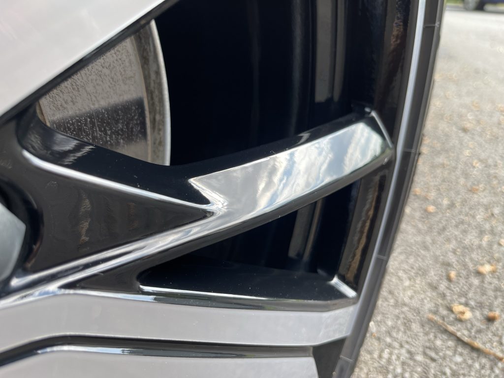 2022 Volvo XC60 Wheel Detail - Aquatek Profile Wheel and Metal Coating with Bliss Wheel Detail Results