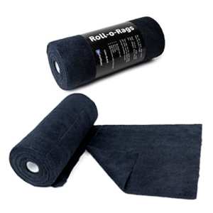 Autofiber Roll-o-Rags Microfiber Towels Black
