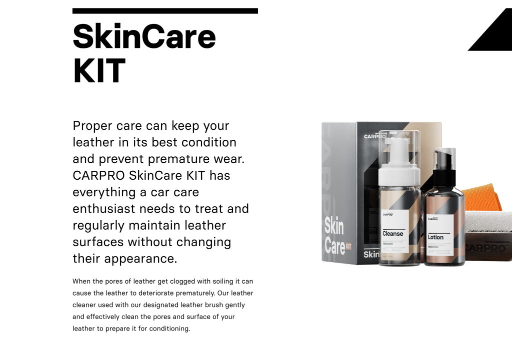 CarPro Skincare Kit