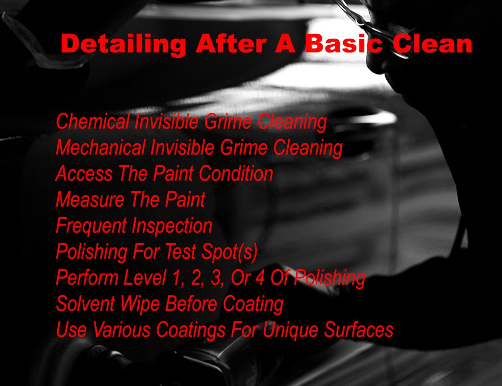 Detailing After First Clean