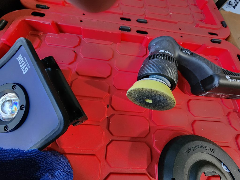 dirty Rupes Yellow pad