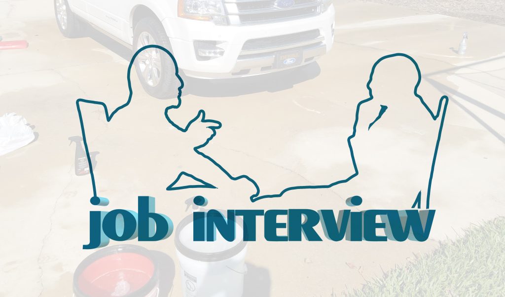 job interview Detailing