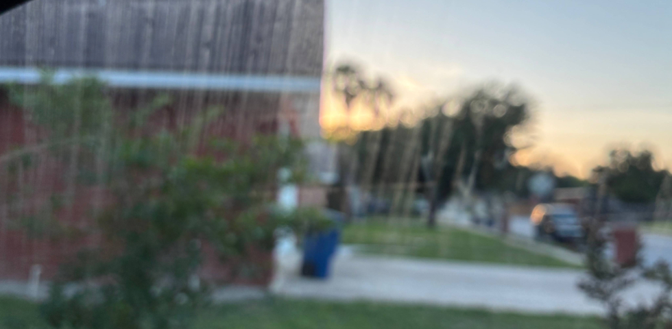 Glass Before Cleaning