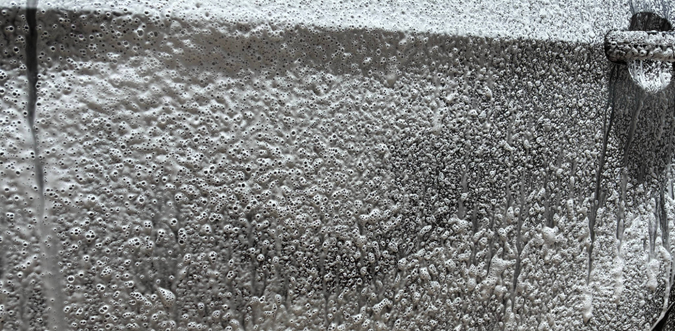Foam when using the Bilt Hamber Touchless