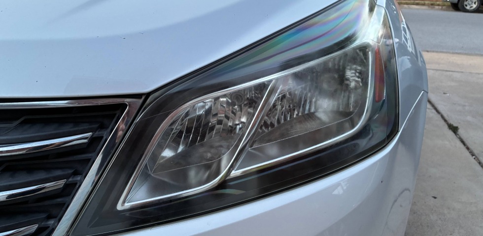 Headlights after correction