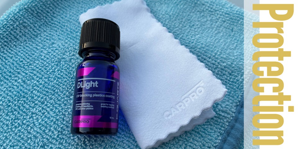 Protection for headlights after correction