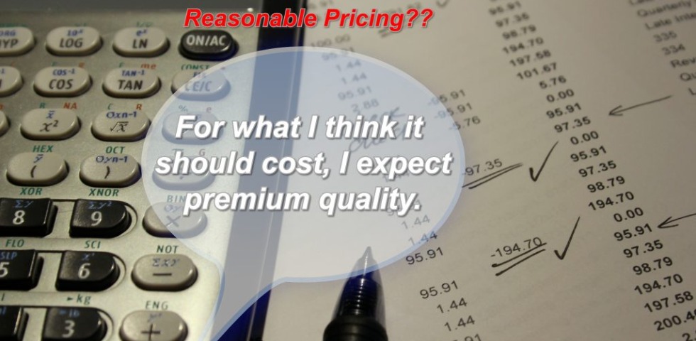 Looking For A Detail - Value In The Beholder