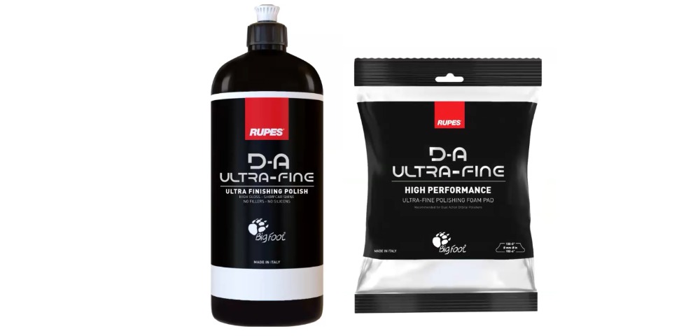 Rupes DA Ultra Fine Polish and Pad