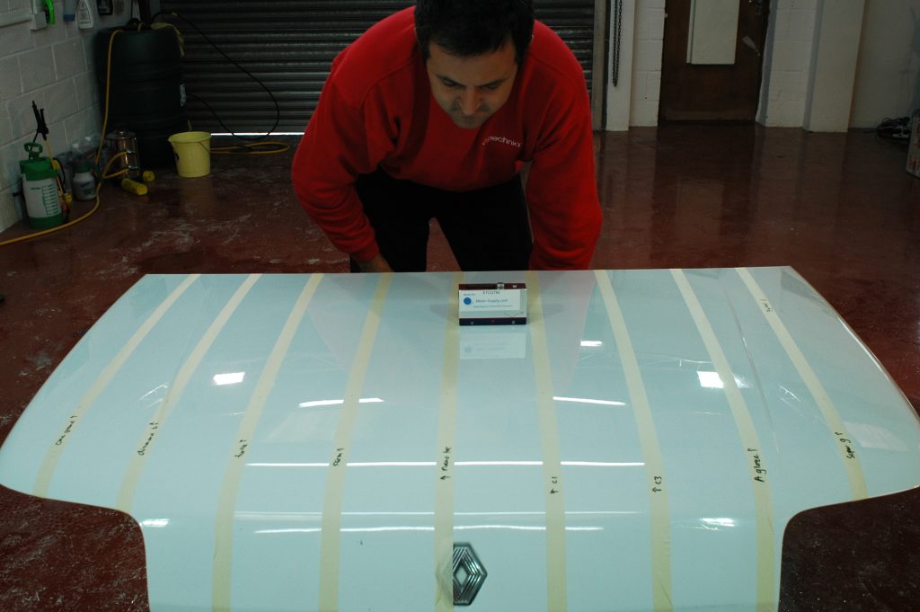 Rob Earle Testing C1 Ceramic Coating on Car hood